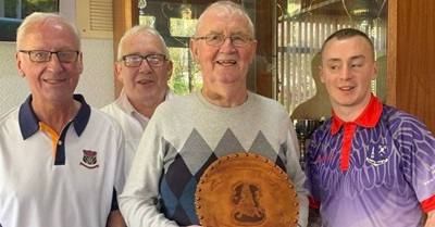 Photo of Camelon C players who won league