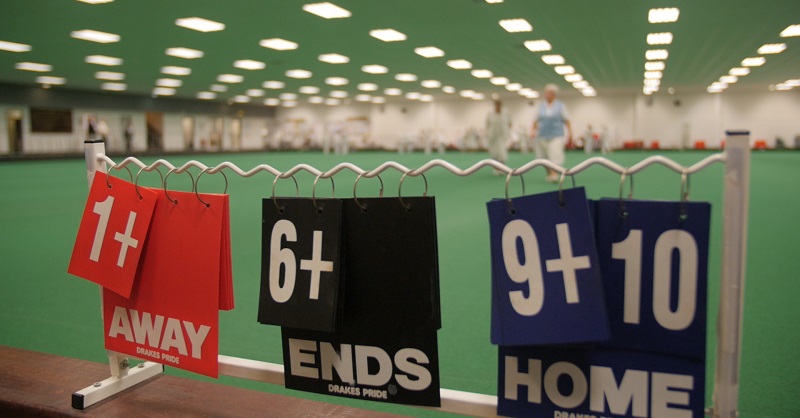 Photo of bowling scoreboard